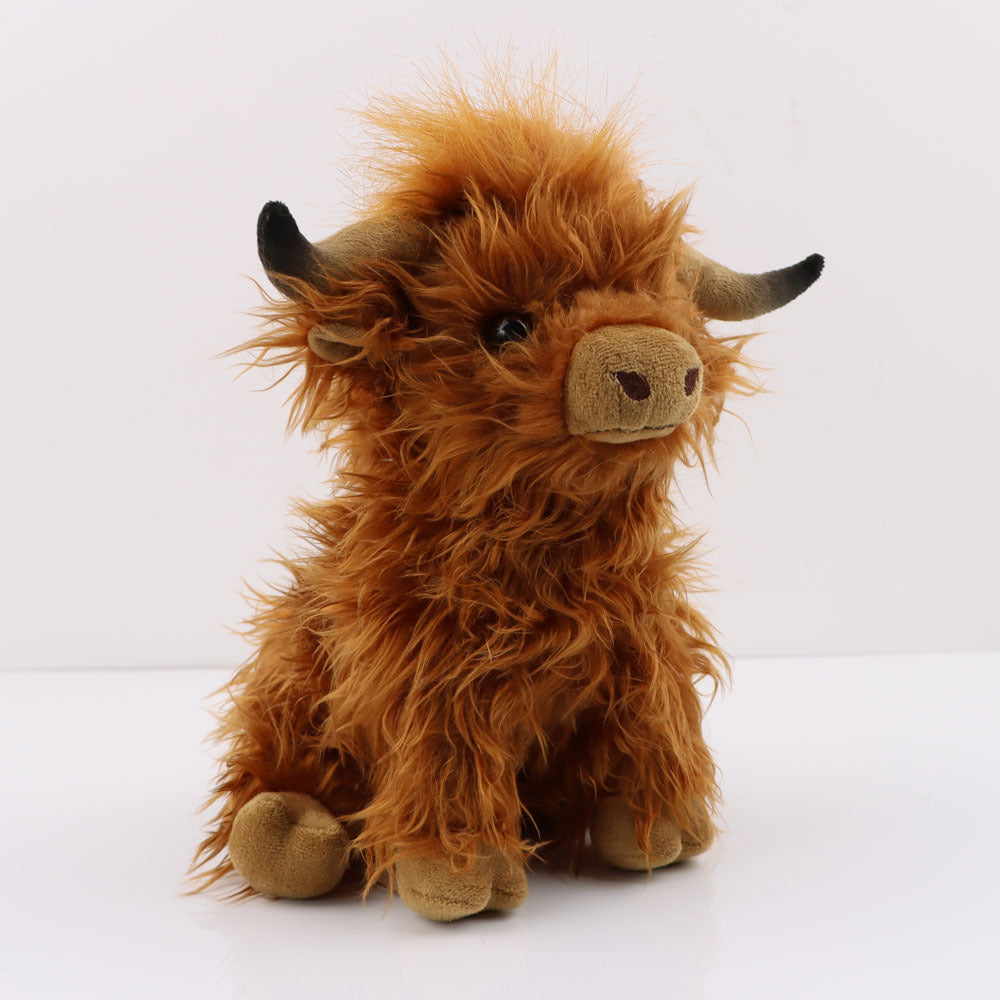 Highland Cow Plush Toy - Premium Soft Stuffed Animal
