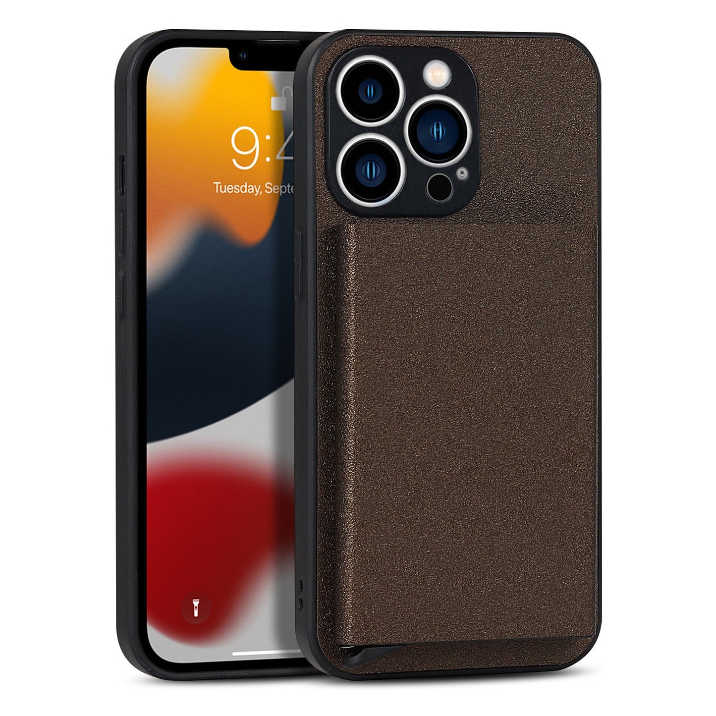 Premium Aluminum Alloy Wallet Case for iPhone 14 Pro Max