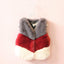 Melario Outerwear&Coats New autumn Winter Fashion Thick Warm Faux Fur Vest cute V-Neck Fur Patchwork Vest Girls clothes - Korvel