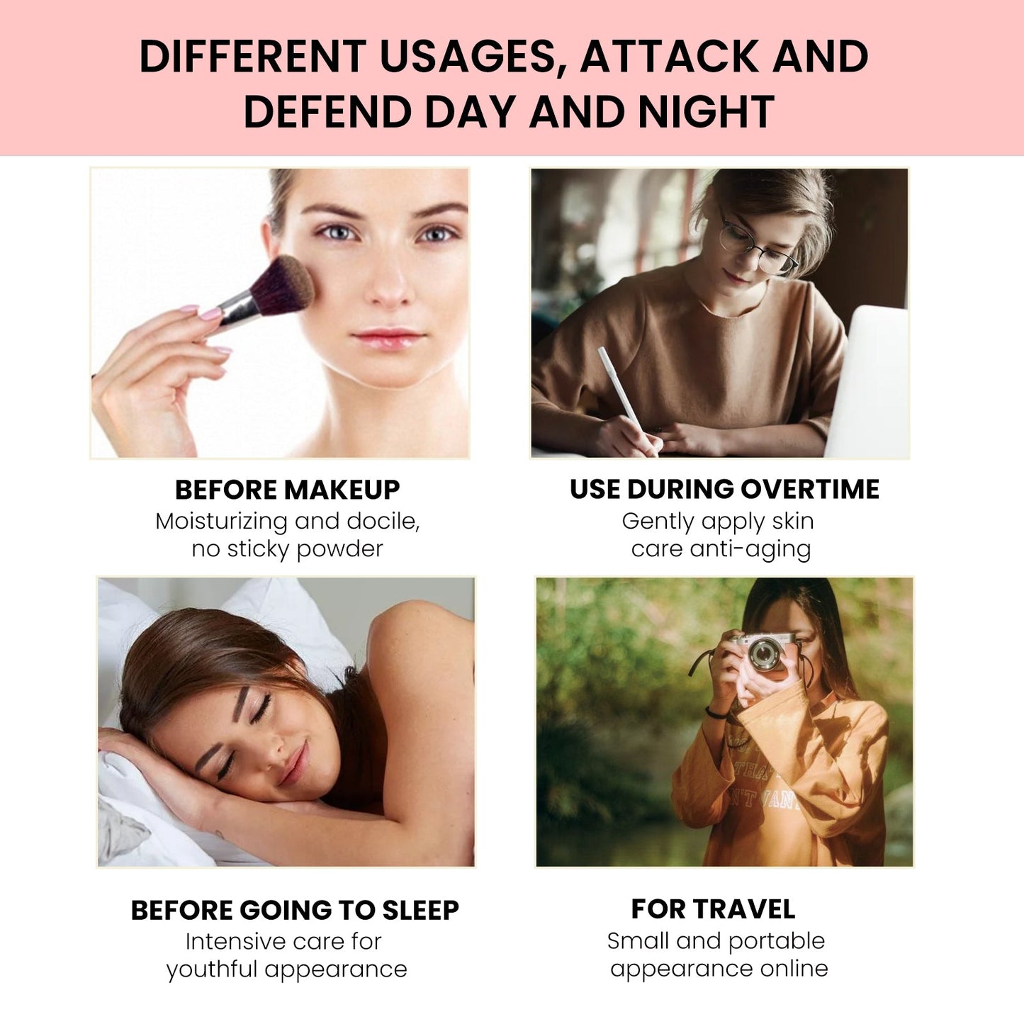 Face Anti-Wrinkle Essence, Firming Skin Lightening Lines And Anti-Aging Collagen Moisturizing Essence - Korvel