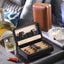 Cigar box portable zipper bag four pack mellow and moisturizing smoking accessories cedar wood gift box travel companion - Korvel