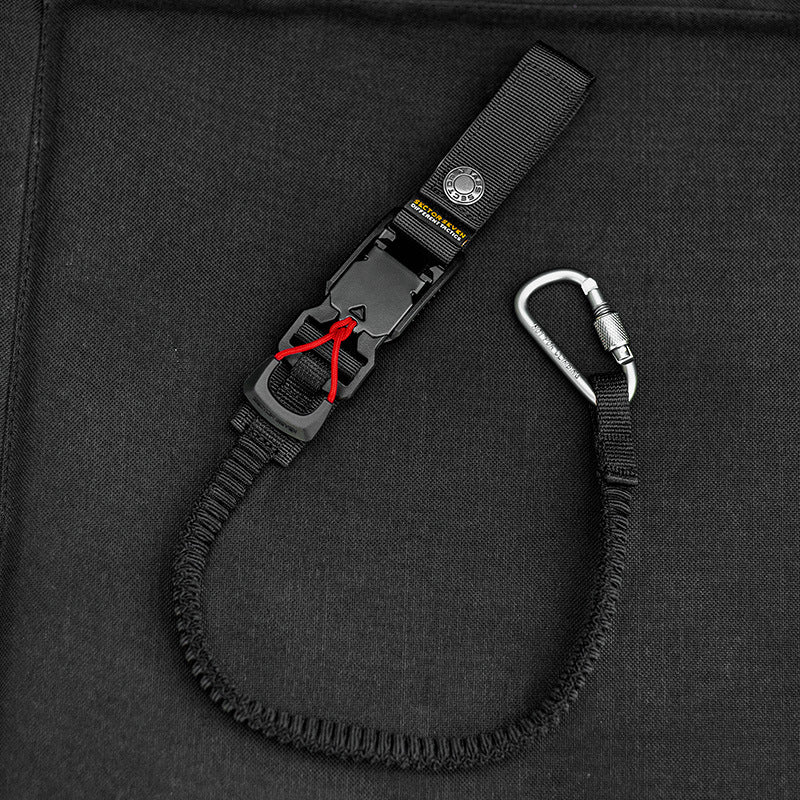 Func. tool rope, equip. tools, phone anti-loss hooks, bag & pant dec. ropes - Korvel