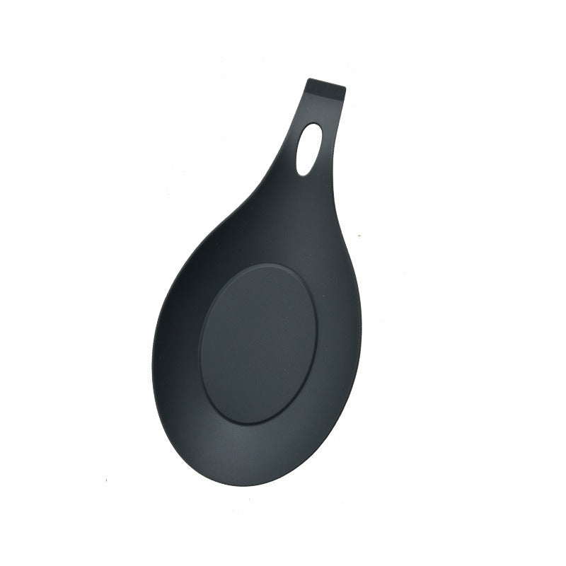 Silicone soup spoon mat, spoon holder, shovel change holder, seasoning soy sauce dish mat, storage mat, spoon change holder, spo - Korvel