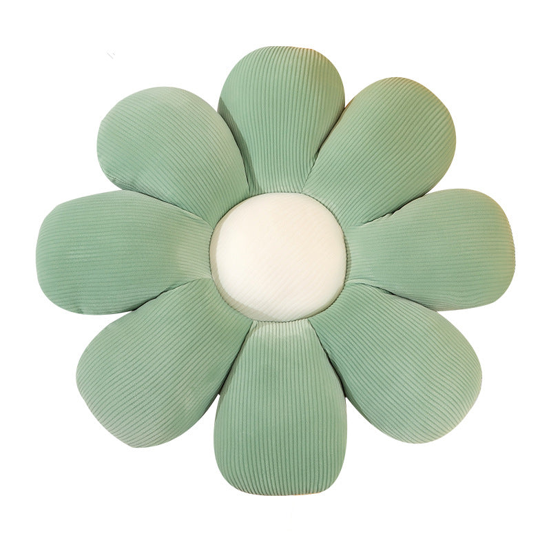 Daisy Flower Shaped Office Cushion, Computer Cushion, Sun Flower Tatami Cushion, Flower Petal Pillow, Cute Packaging - Korvel
