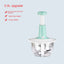 Manual Garlic Press & Food Processor for Home Cooking