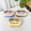 Cartoon cute stainless steel compartment lunch box lunch box fresh-keeping box - Korvel