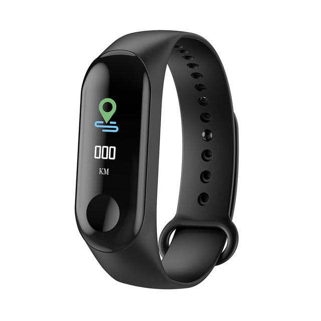 Bracelet de fitness intelligent M3 Plus avec écran IPS couleur