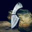 Premium Damascus Steel Fixed Blade Camping Knife with Full Tang Handle - Korvel