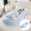 J-Shaped Pregnancy Pillow for Side Sleepers