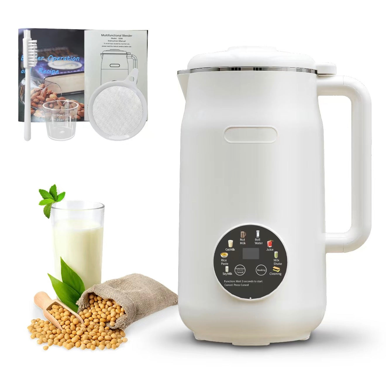 BlendFresh Nut Milk Machine - Premium Plant-Based Beverage Maker