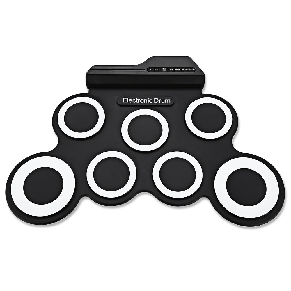 G3002 Kit de batería digital portátil de silicona de 7 pads
