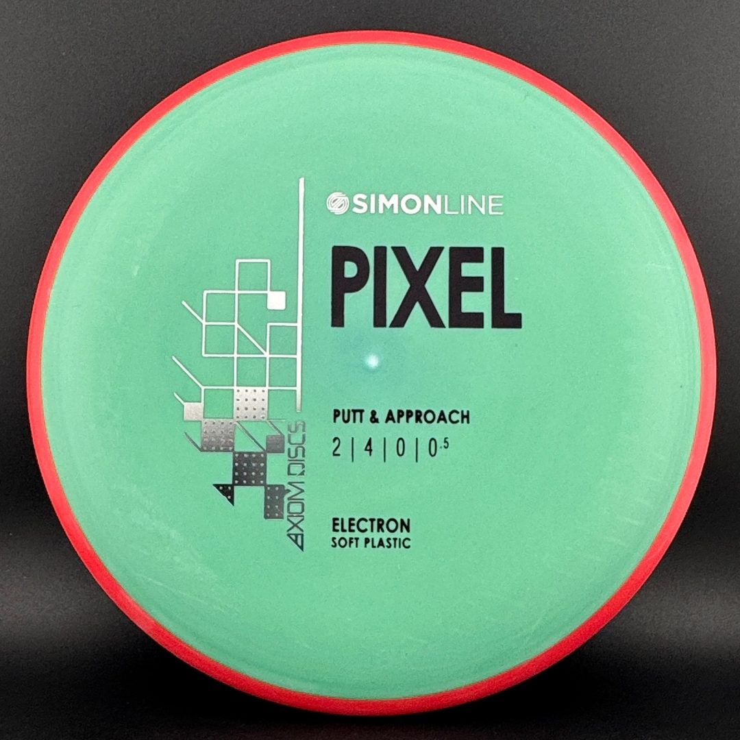 Soft Electron Pixel - Simon Line Disc Golf Putter