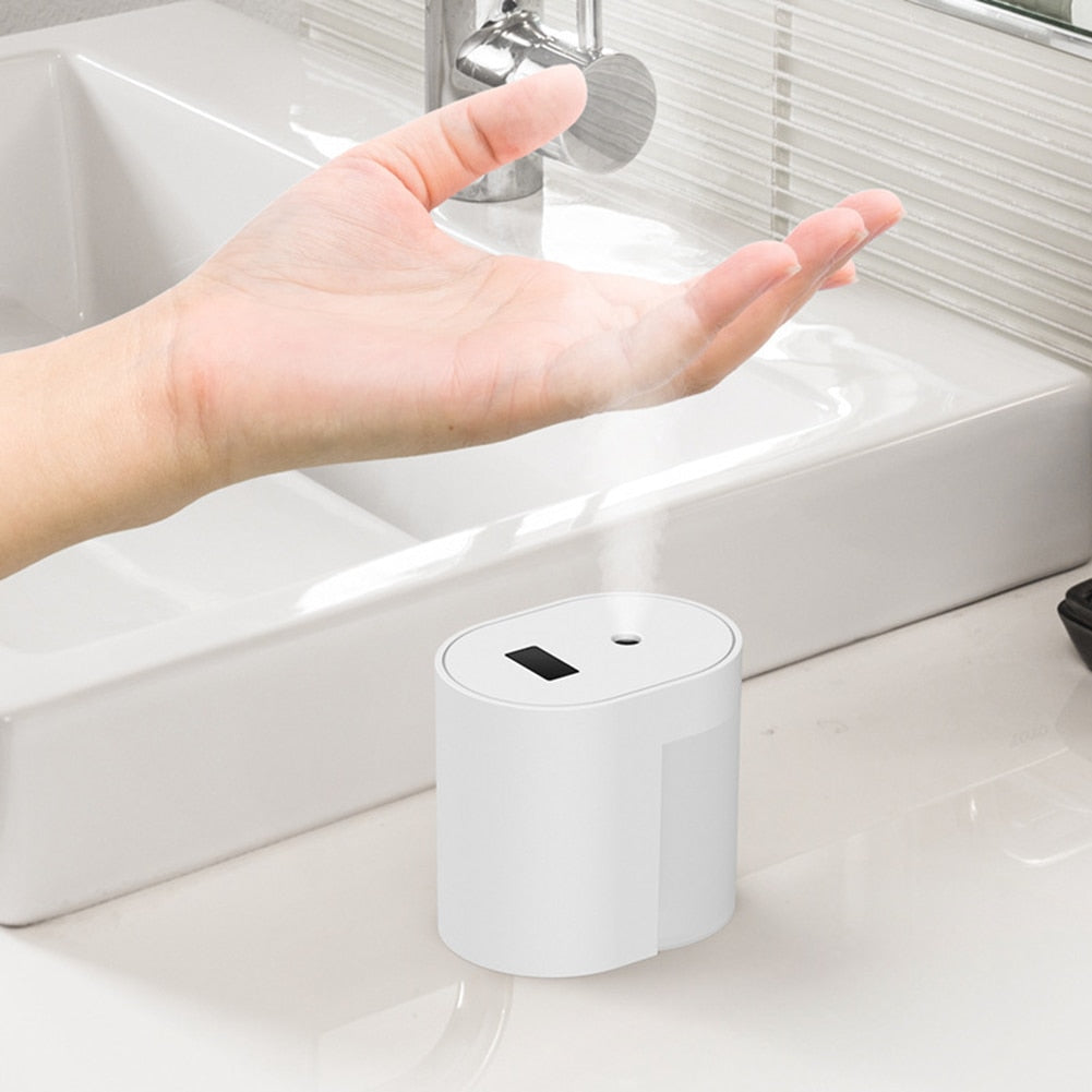 Portable Automatic Touchless Smart Sensor Alcohol Spray Dispenser Hand Cleaner Sterilizer for Home Hand Phones Cleaning Dropship - Korvel