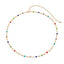 Bohemian style inlaid colorful crystal body chain ins style alloy versatile waist chain - Korvel