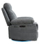 270 degree rotating electric recliner speaker with LED light, USB+C charging port, extendable foot pedal, adjustable backrest - Korvel