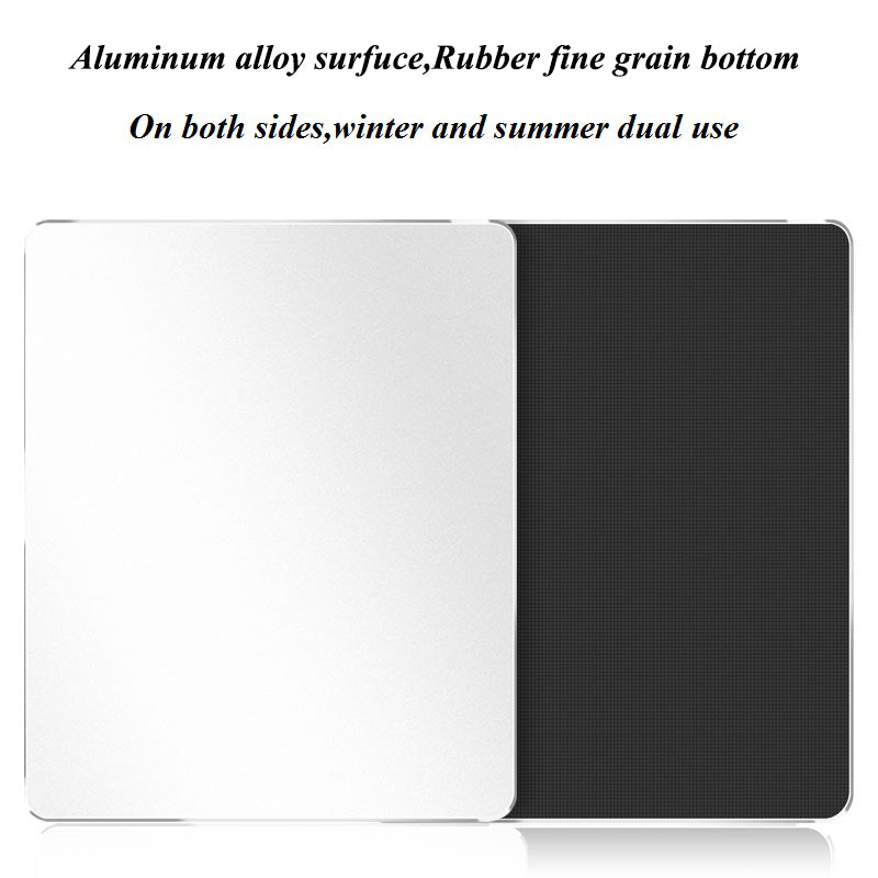 Premium Aluminum Alloy Mouse Pad - Sleek & Durable Design