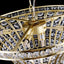 (Same as W1340120181/L5021) 8-Light 23.6" Wide Crystal Waterfall Chandelier (Bulb Not Included) - Korvel