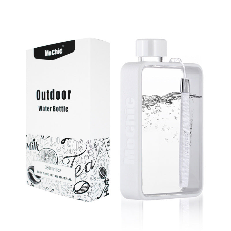 MoChic Sports Flat A5 Water Cup Portable High-Value Paper Water Bottle Ins Style Korean Version Of The Plastic Water Bottle - Korvel