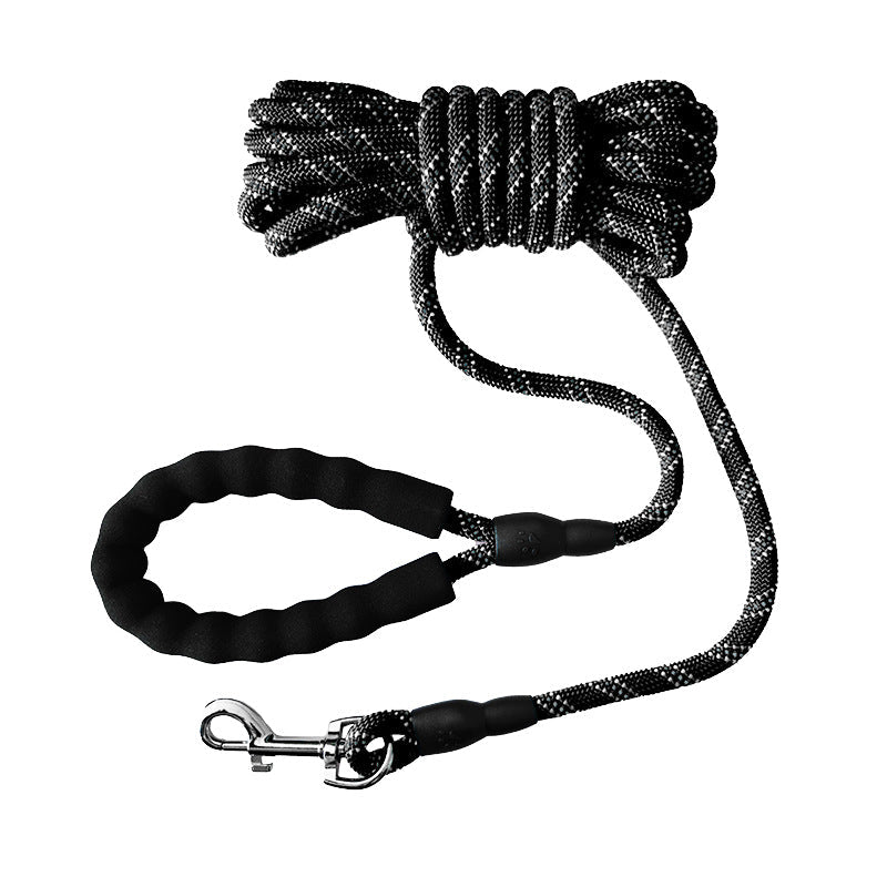 Extended Traction Rope 10m 20m 30m Recall Training Camping Backyard Dog Walking Rope Reflective Tracking Dog Leash - Korvel