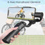H4/F6/F8/F10 three-axis handheld mobile phone stabilizer video recording outdoor anti-shake shooting bracket - Korvel