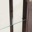 Elegant Dual Door Curio Cabinet with Adjustable Shelves