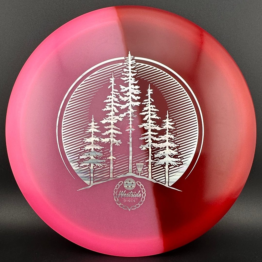 VIP Moonshine Pine - Red Split Dye Disc Golf Disc
