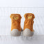 Autumn New Soft Sole Baby Walking Shoes Knitted Embroidered Baby Floor Socks Shoes Avocado Children's Socks - Korvel