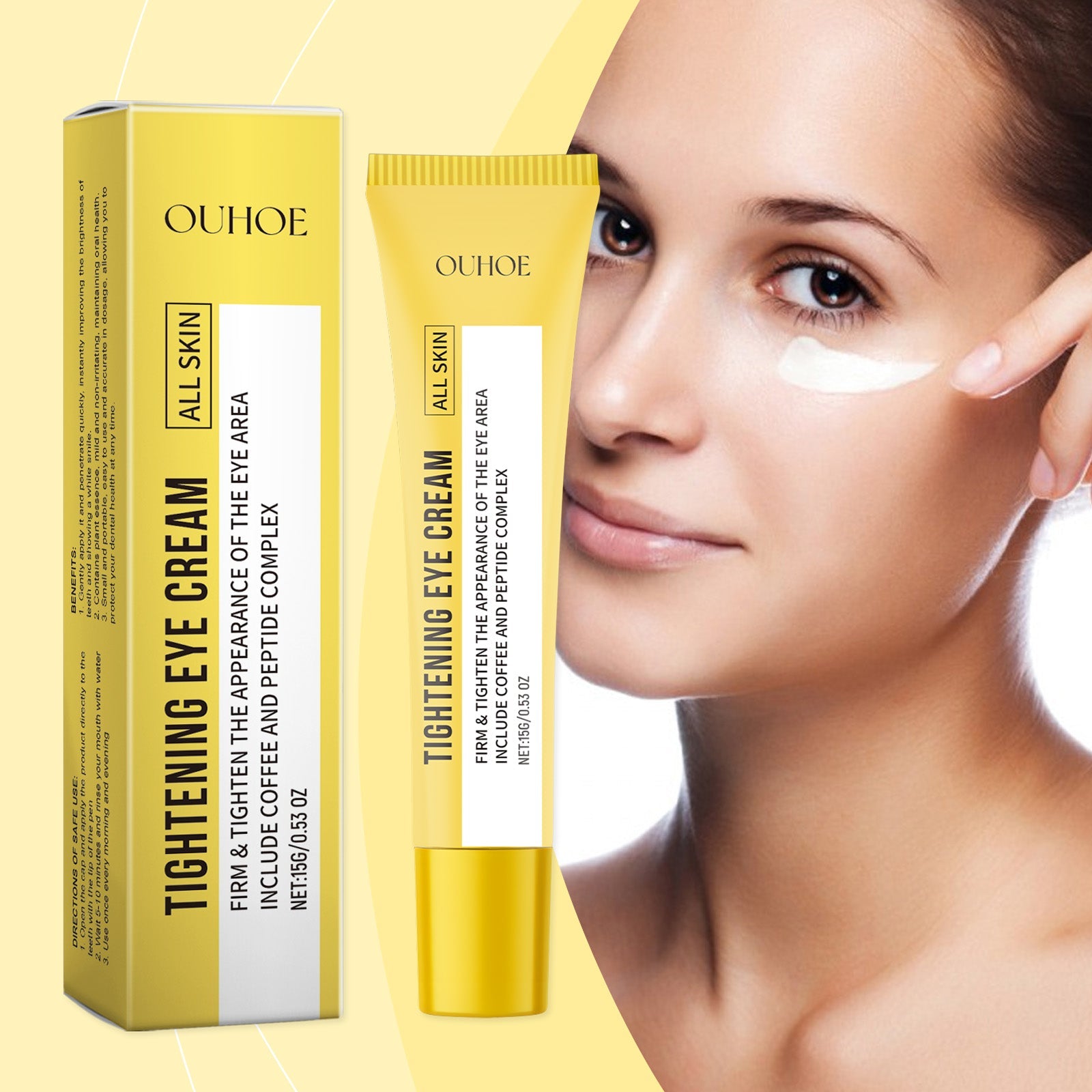 Moisturizing Eye Cream, Brightening And Nourishing The Skin Around The Eyes, Moisturizing And Moisturizing The Eyes Massage Eye Cream - Korvel
