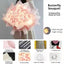 New DIY Butterfly Bouquets Handmade Butterfly Flower Material Package Bouquet with Light String Wedding Decor Gift for Girlfrien - Korvel