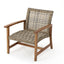 HAMPTON WOOD + WICKER CLUB CHAIR ( set of 2) - Korvel