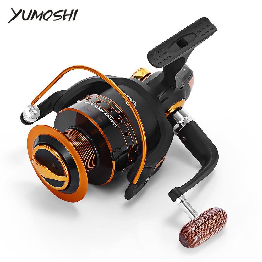 Yumoshi Premium Spinning Fishing Reel - 12BB + 1 Bearing