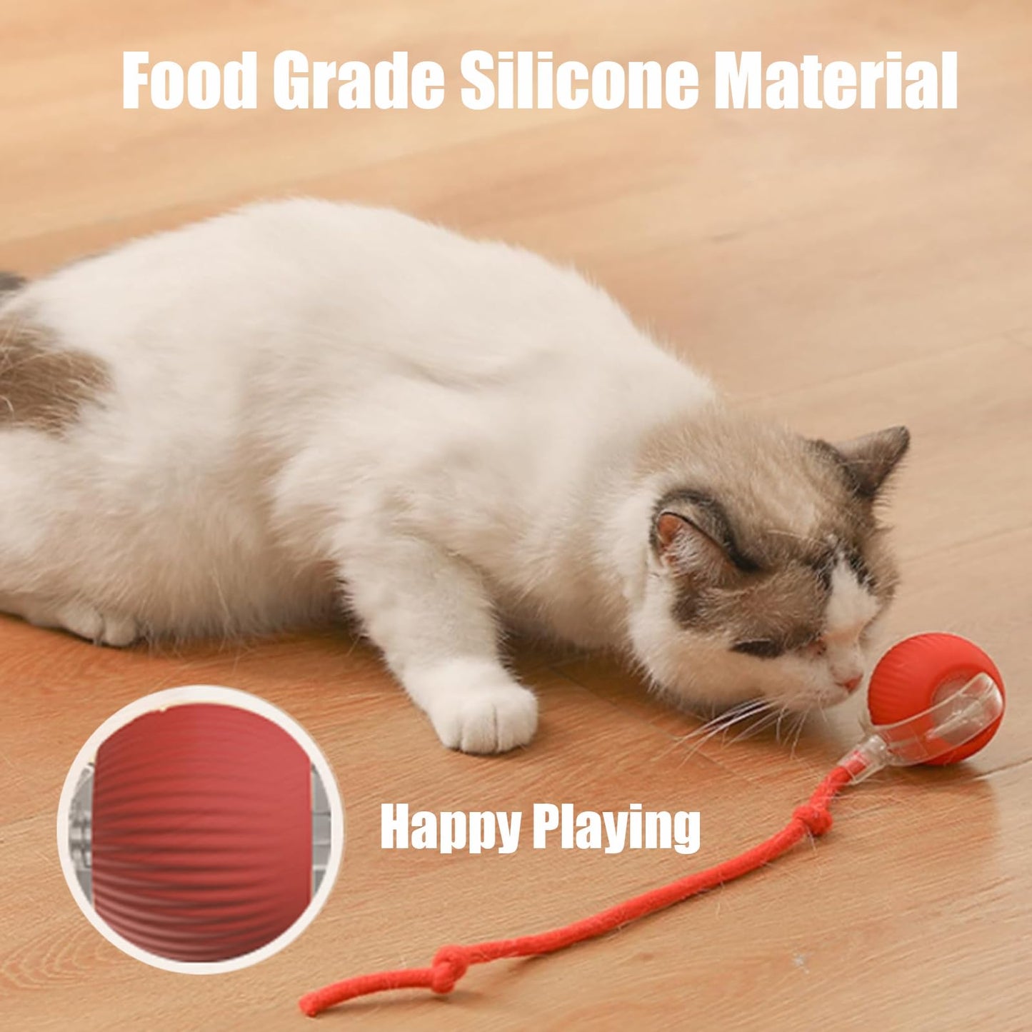 360° Smart Automatic Interactive Cat Toy Ball