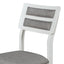 Ensemble de salle à manger TREXM Classic 6 pièces - Blanc et gris