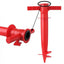 Plastic Adjustable Umbrella Base, Sun, Beach, Terrace, Sand, Ground Fixing Tools (Anchor Bracket, Spiral Tool, Tip Part), 1 Pc - Korvel