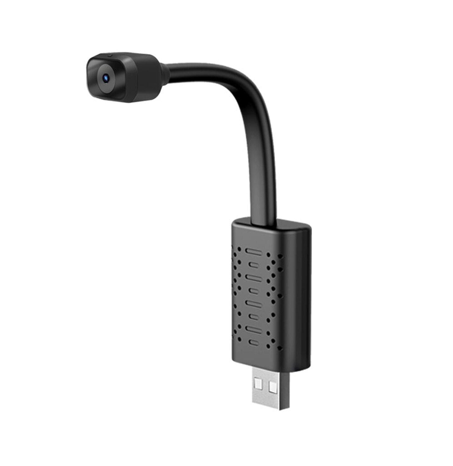 EVKVO HD Smart Mini Wifi USB Camera Real-time Surveillance IP Camera AI Human Detection Loop Recording Mini camera Support 64G - Korvel