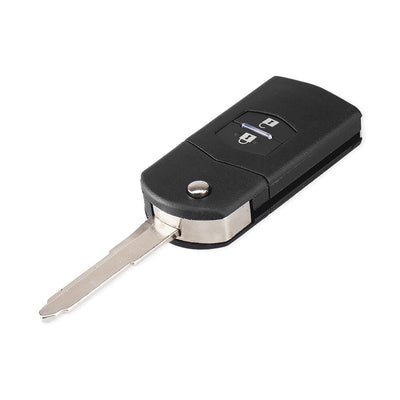 KEYYOU 2 Button Remote Key Fob Shell Case Folding Flip With Uncut Blade For ford3 5 6 Free Shippping - Korvel