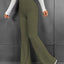 Stylish High-Waisted Micro Flared Pants for Women