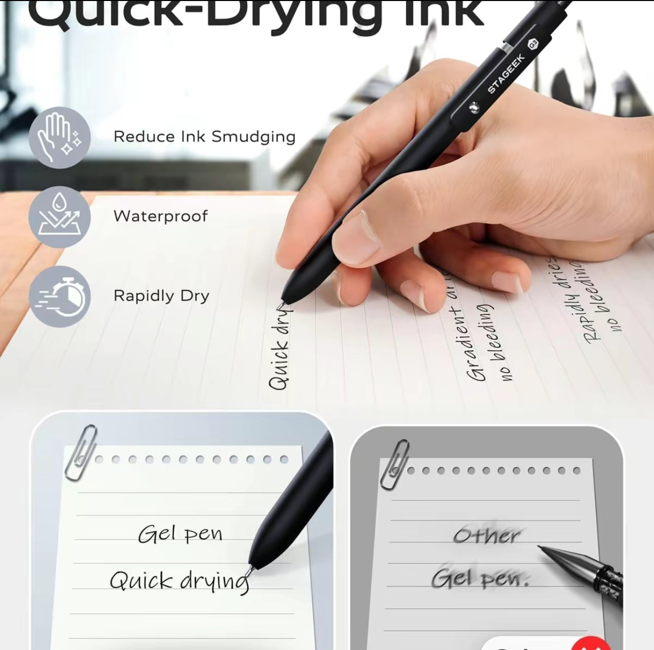 STAGEEK Premium Ballpoint Pen Set