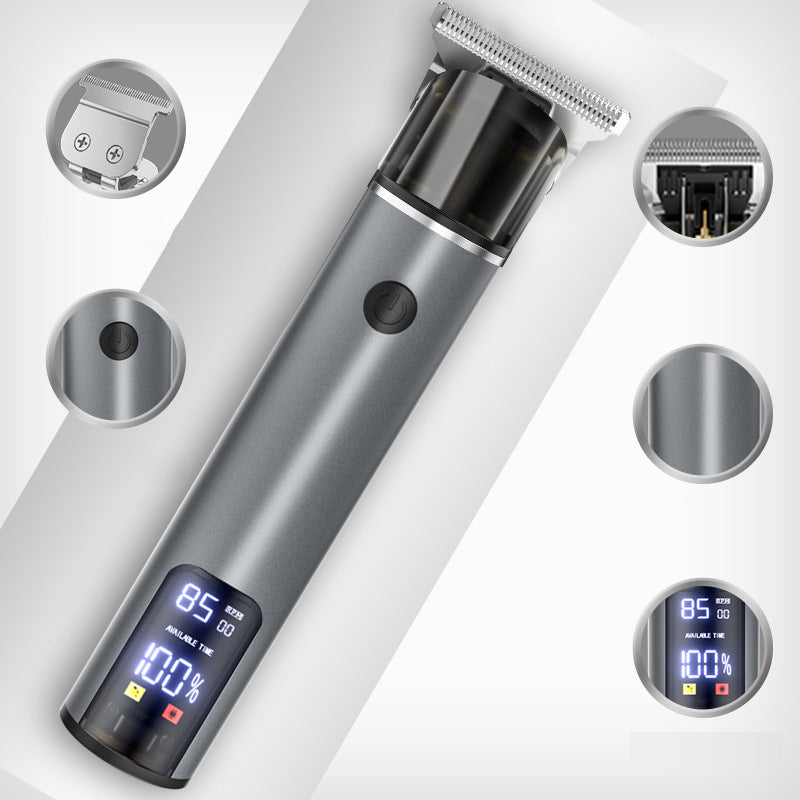Cortadora de Cabello Eléctrica Premium con Cuchillas de Acero Inoxidable