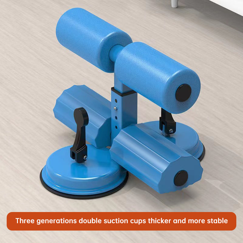 Portable Self-Suction Sit-up Bar Abdominal Core Trainer Movement Auxiliary Device Adjustable Sit Up Assistant - Korvel