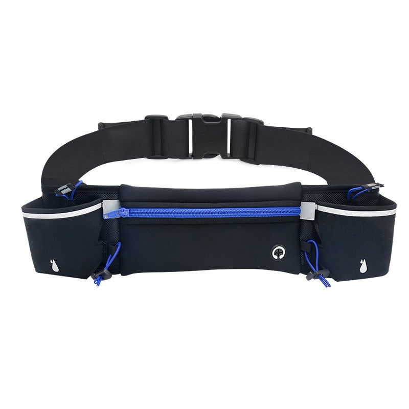 New Outdoor Sports Waist Bag Fitness Multi functional Water Bottle Bag Close fitting Running Phone Waist Bag Marathon Bag - Korvel