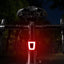Bicycle taillights, mountain night riding warning lights, helmet taillights, USB charging warning flashlights, riding equipment - Korvel