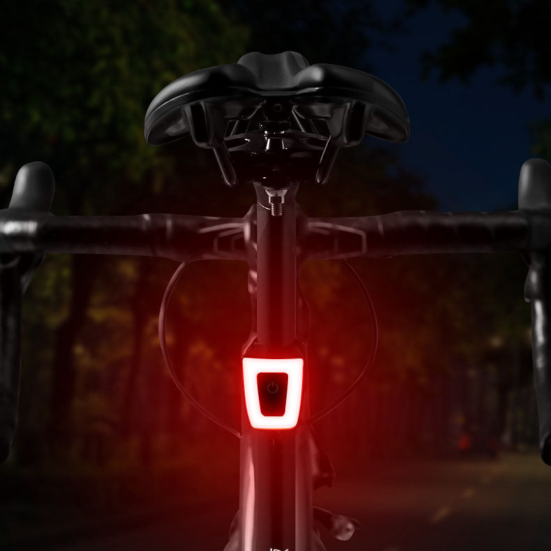 Bicycle taillights, mountain night riding warning lights, helmet taillights, USB charging warning flashlights, riding equipment - Korvel