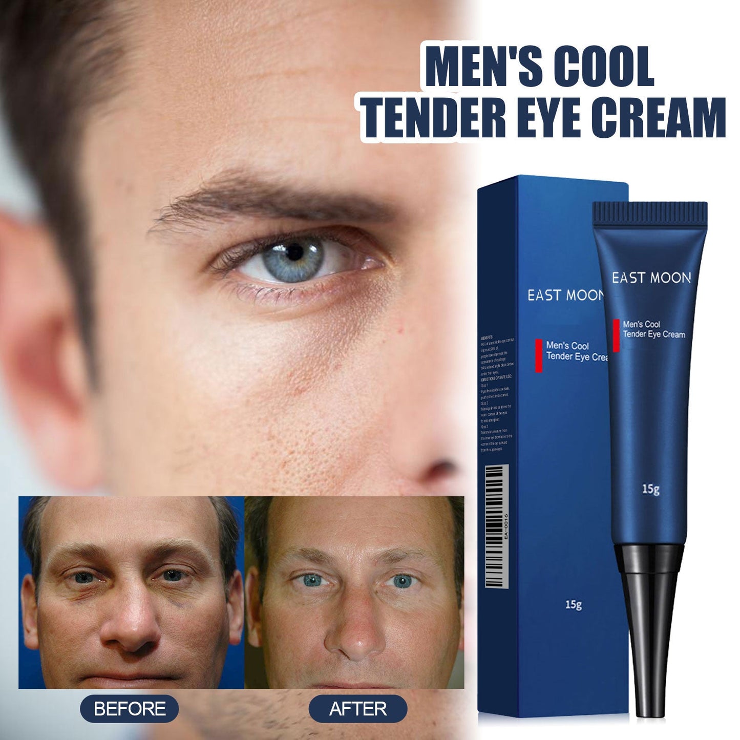 Men's Nourishing Retinol Eye Cream for Firm Skin