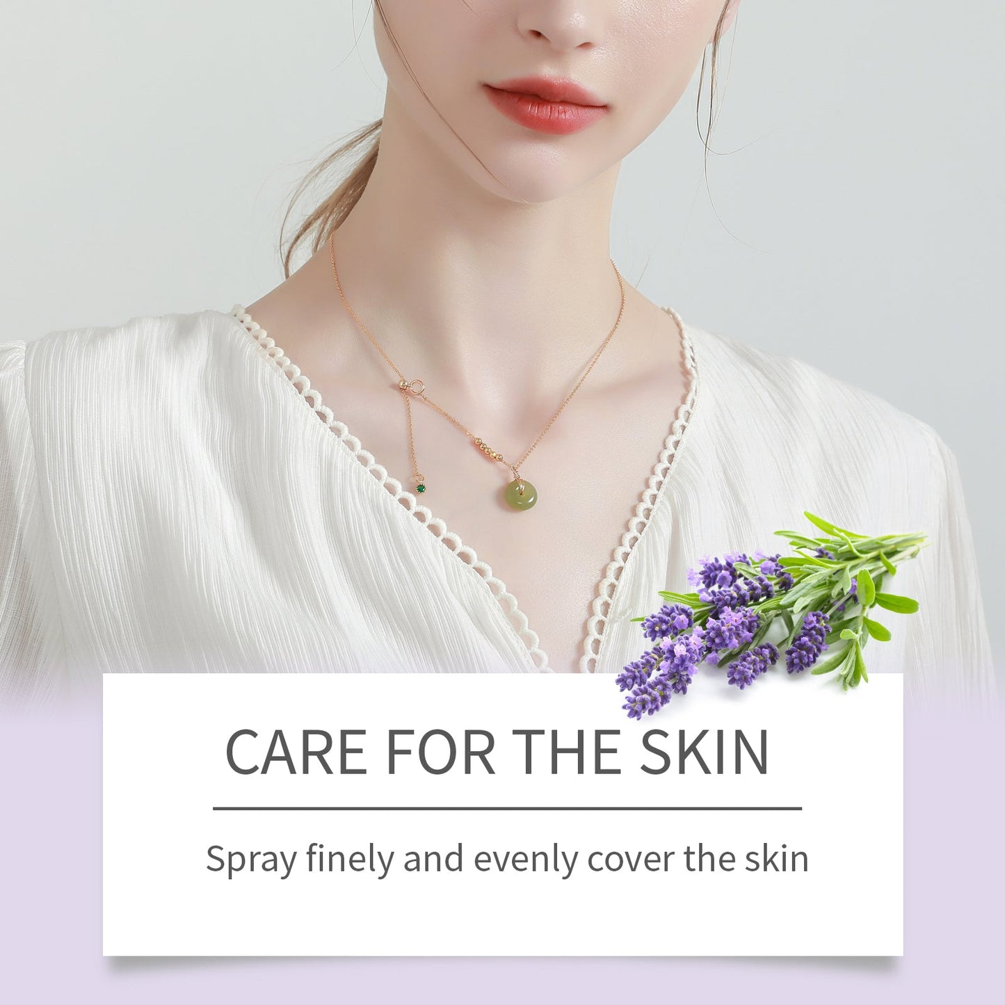 Lavender Body Perfume Spray, Lasting Fragrance Lavender Fragrance Refreshing Floral Perfume - Korvel