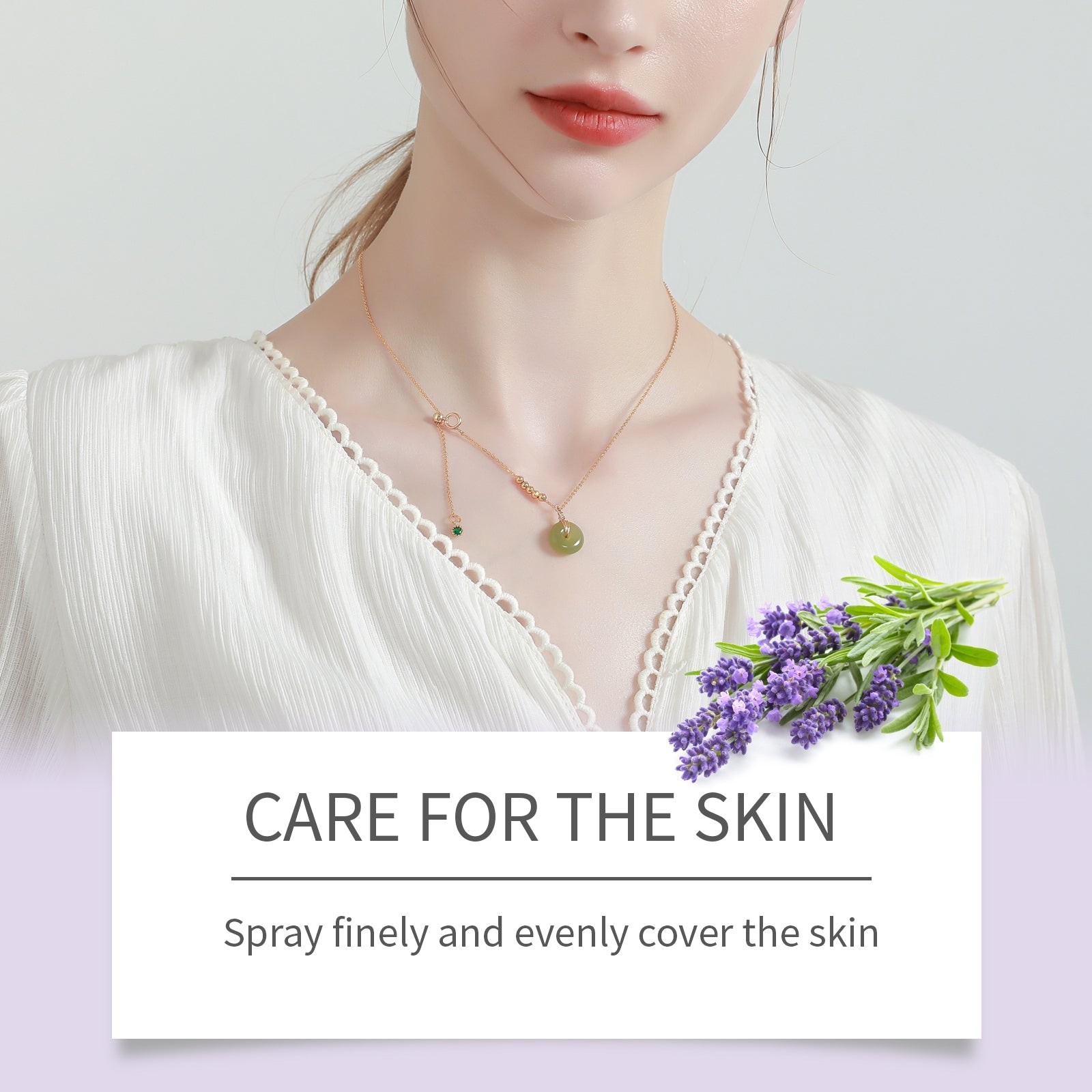 Lavender Body Perfume Spray, Lasting Fragrance Lavender Fragrance Refreshing Floral Perfume - Korvel