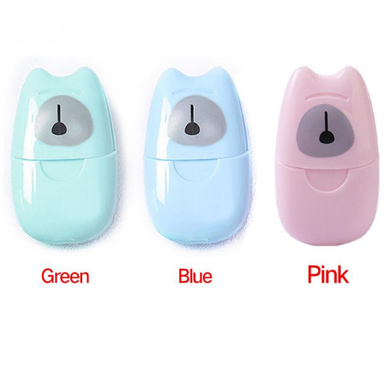 150pcs Disposable Boxed Paper Soap Travel Portable Hand Washing Box Scented Slice Sheets Mini Soap Paper Travel Makeup - Korvel