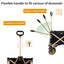 Chariot de Plage Pliable Haute Résistance avec Grandes Roues