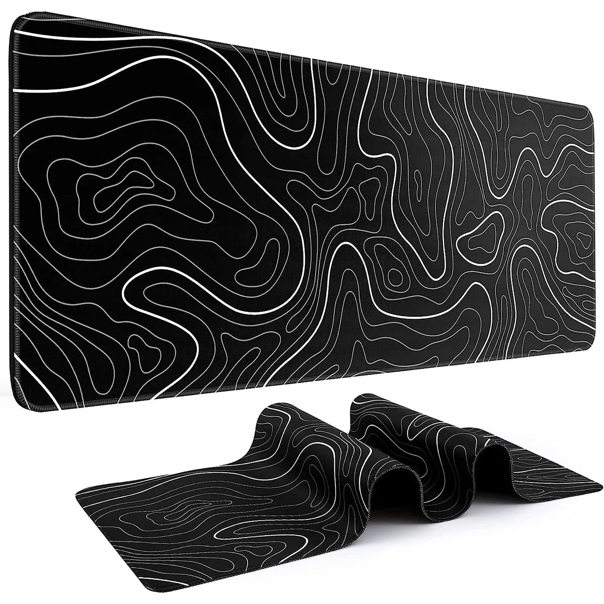 Alfombrilla de Juego Topográfica Grande Premium - 31.5 x 11.8in