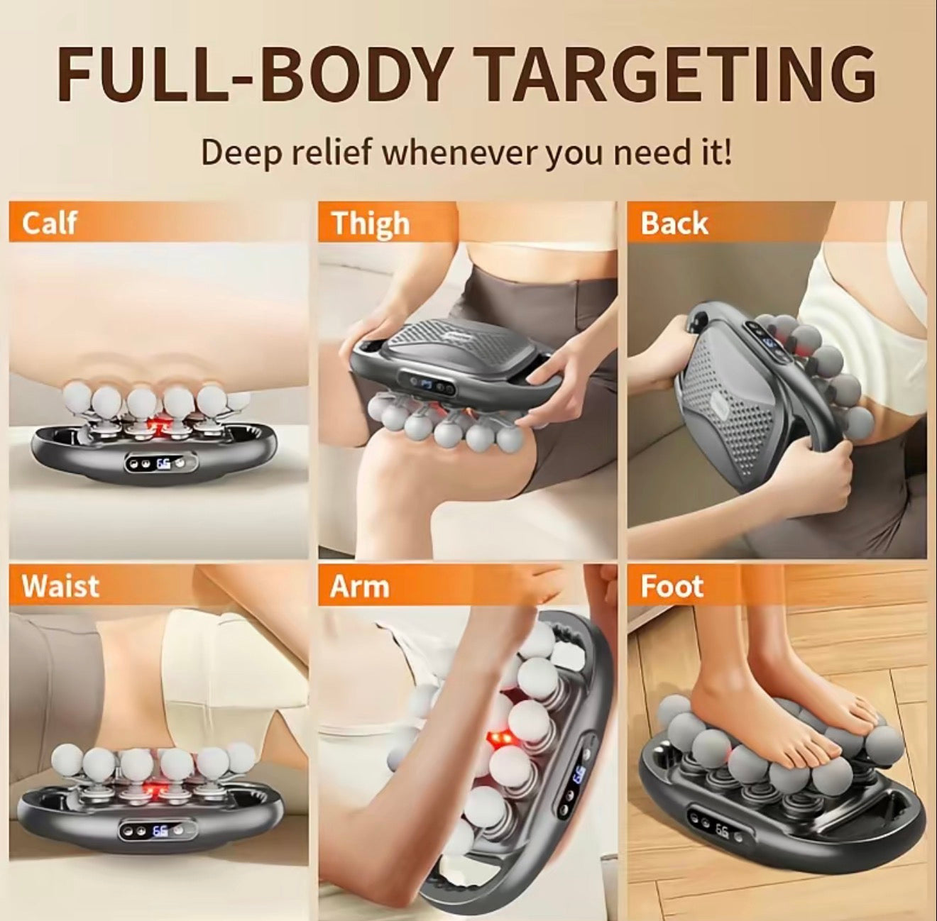 Masajeador de Percusión BodyRelief